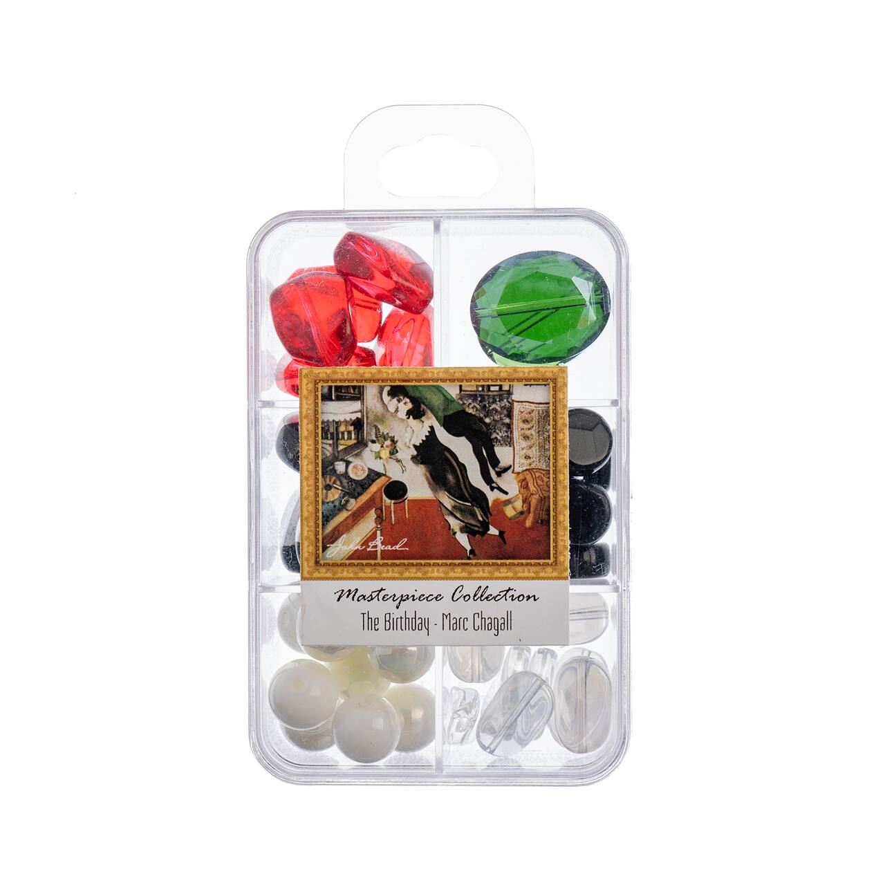 John Bead Masterpiece Collection Glass Bead Box Mix